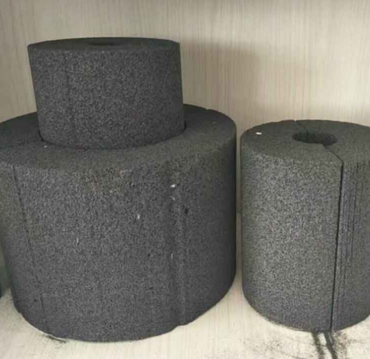 Foam Glass Tube Used for Insulation of Cryogenic Pipelines and Fire Protection in Buildings Support Customization and Easy Construction