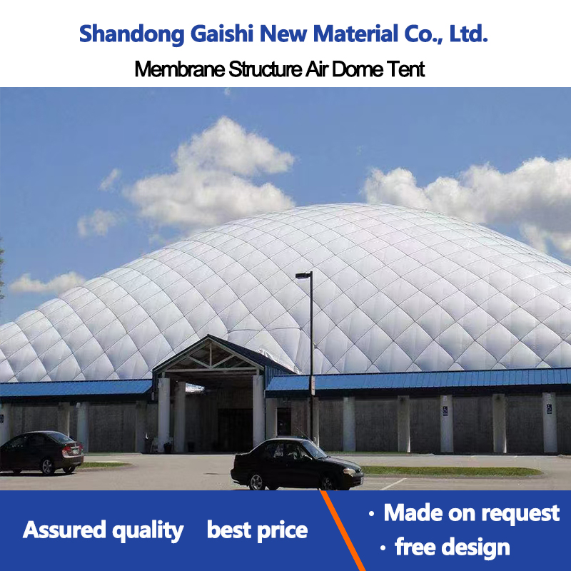 Large Inflatable Air Supported Structure Geodesic Dome Sports Event Show Exhibition Tent