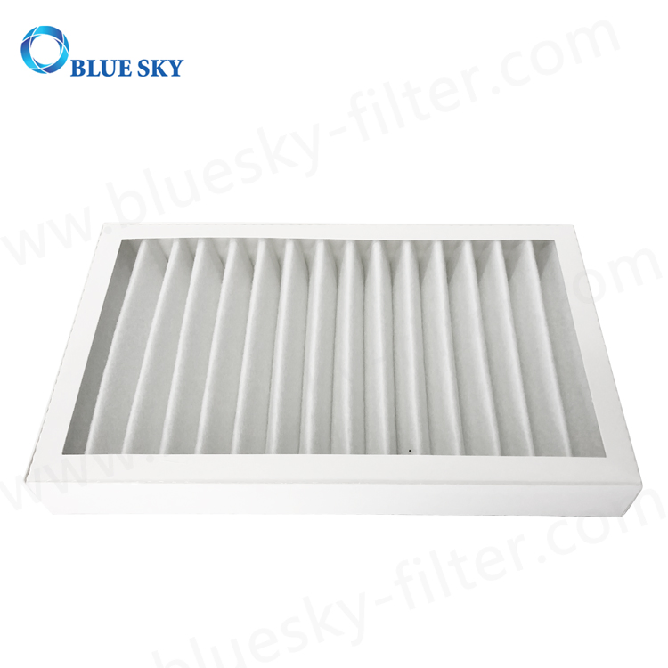 320X200X40mm Customized Replacement White Paper Frame Cotton Filters for Air Purifiers