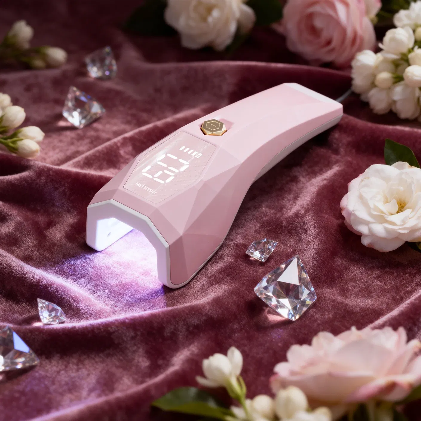 Automatic Sensor Rechargeable Nail Dryer Portable Finger Nail Light 9W Handheld Cordless Cure Gel Mini LED UV Nail Lamp