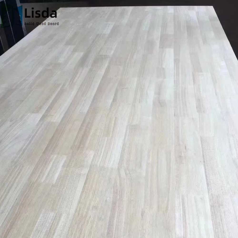 Environment-Friendly Solid Wood Rubber Wood Finger Joint Planks
