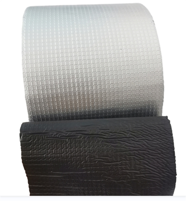 View Larger Imagesharewaterproof Self Adhesive Bitumen Asphalt Repair Tape with New Aluminum Foil Surface