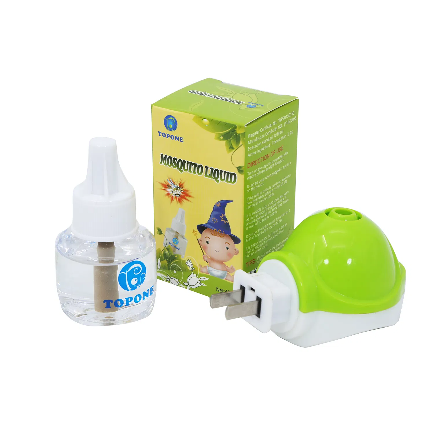 Topone Mosquito Repellent Liquid Electric Safe Home Use Long Lasting Pest Control China Supplier