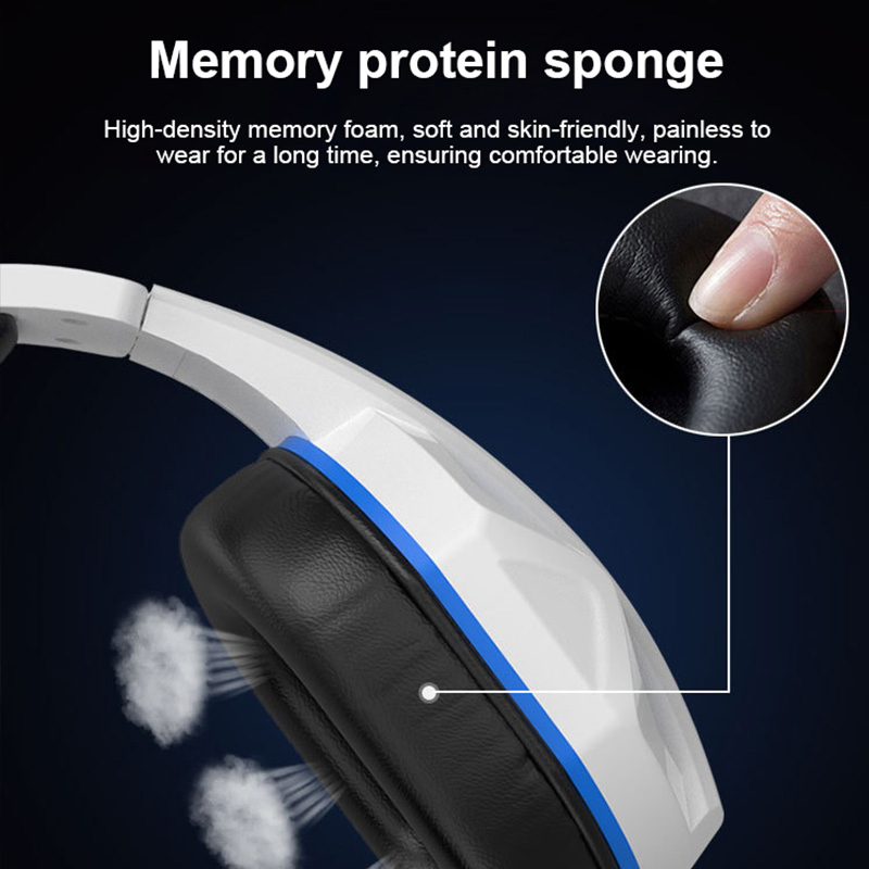 Factory Stereo Game Headphones Noise Cancelling Gaming Wired on-Ear Earphones Headsets for PC Computer
