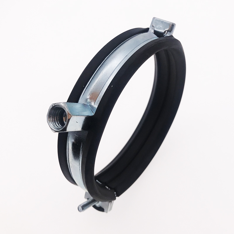 Stainless Steel High Quality Rubber Quick Lock Pipe Clamps Pipe Supporting