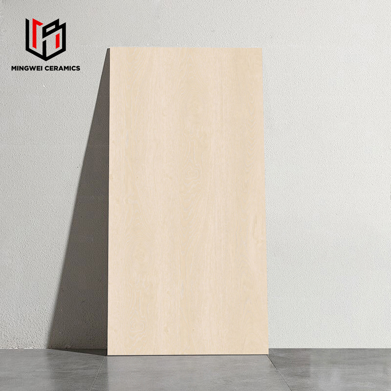 Zibo Matte Wood Grain Floor Tiles Hot Sales Direct Factory Wholesale Big Size 750X1500 mm
