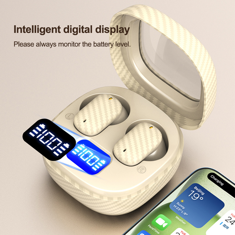 Ai Translation Tws Earphones Wireless Bluetooth Headset Translation Earbuds with Battery Display