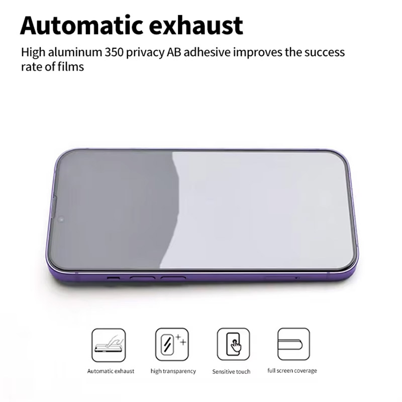 Защитная плёнка приватности для iPhone и Samsung