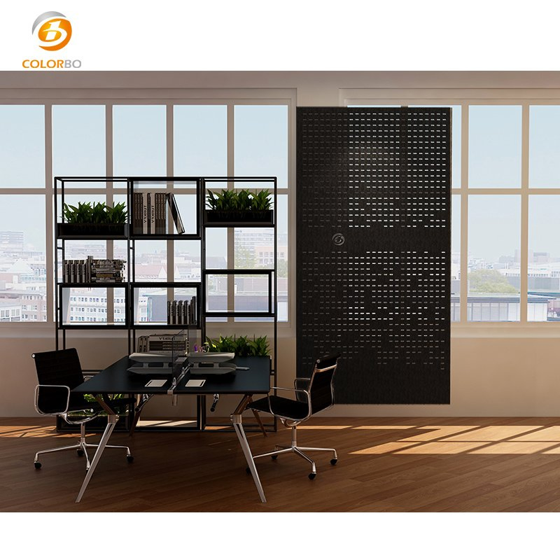 2400*600 mm 1 Year Warranty Customized PET Panel Office Furniture Screen