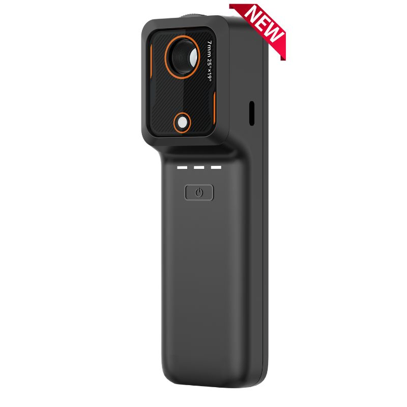 30m Range Wireless Mini Portable Handheld Thermal Imaging Camera for Smartphones with Ai Super-Resolution