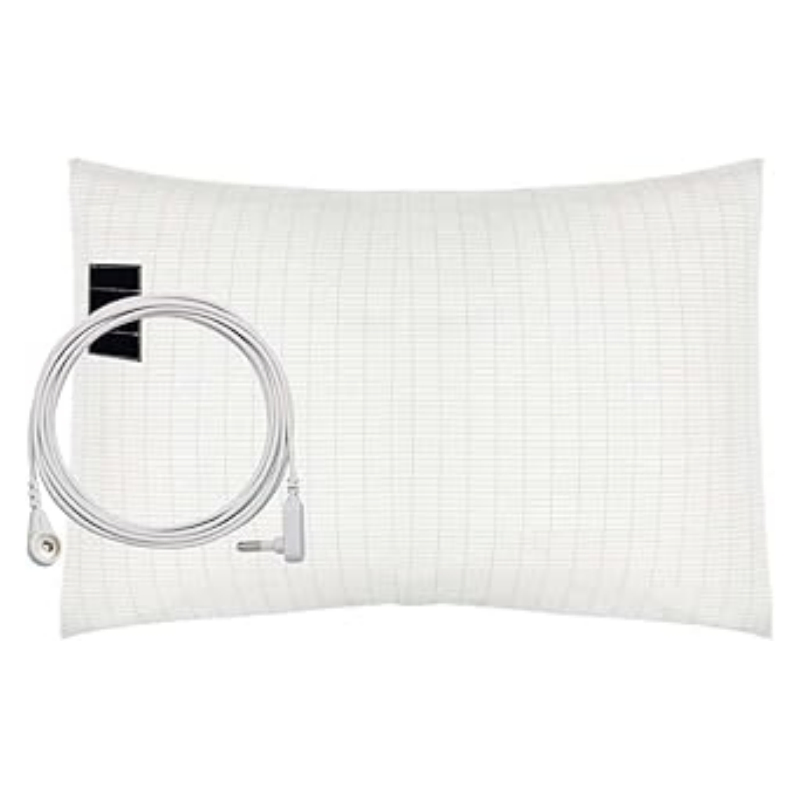 Grounding Mat for Bed, Grounding Pads for Sleeping, Anti-Slip PU Leather Grounding Mattress Pad for Sleep, Energy, Wellness