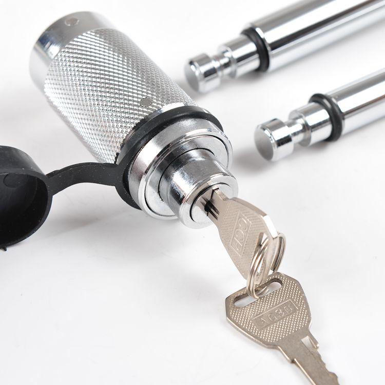 Yh1911 Top Security Steel Key Receiver Lock Pin Trailer Hitch Lock