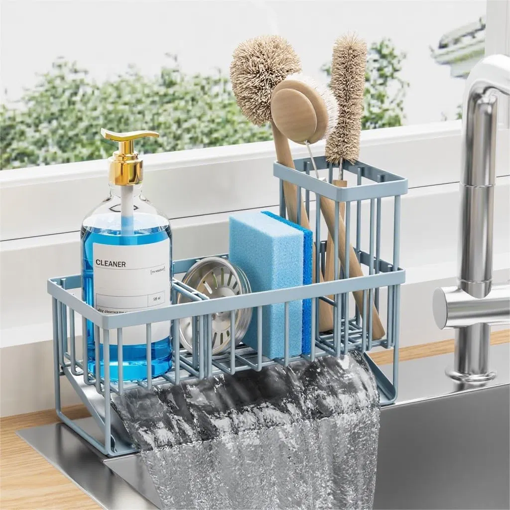 Держатель для губок и щёток Sink Caddy, нержавеющая сталь