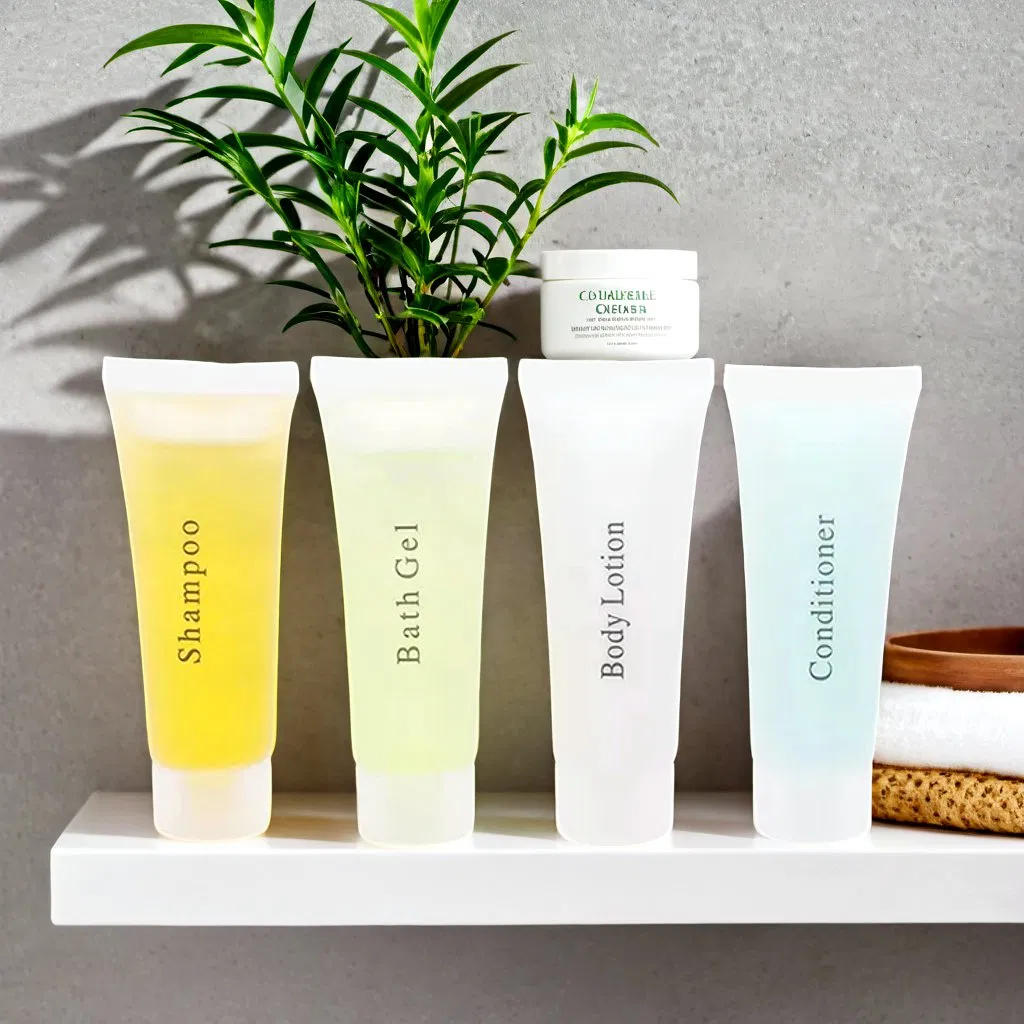 Durable Clear Plastic Shampoo Containers for Travel and Home Use
