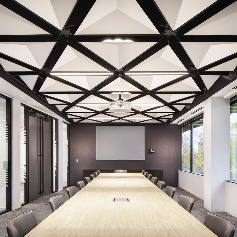 1900GSM/2300GSM/3200GSM E0 Approved Th-Nova Standard or Customized Wooden Panel Acoustic Panels