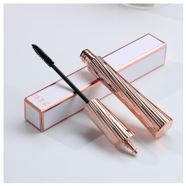 Private Logo Makeup Mascara Black Waterproof Silk Fiber Eyelash Extension Mascara