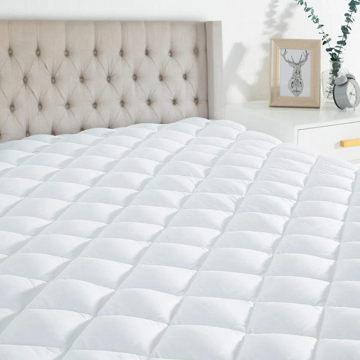 Hot Sale Microfiber Waterproof Mattress Protector