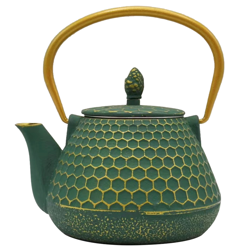 Японский чугунный чайник 1000 мл с ситечком