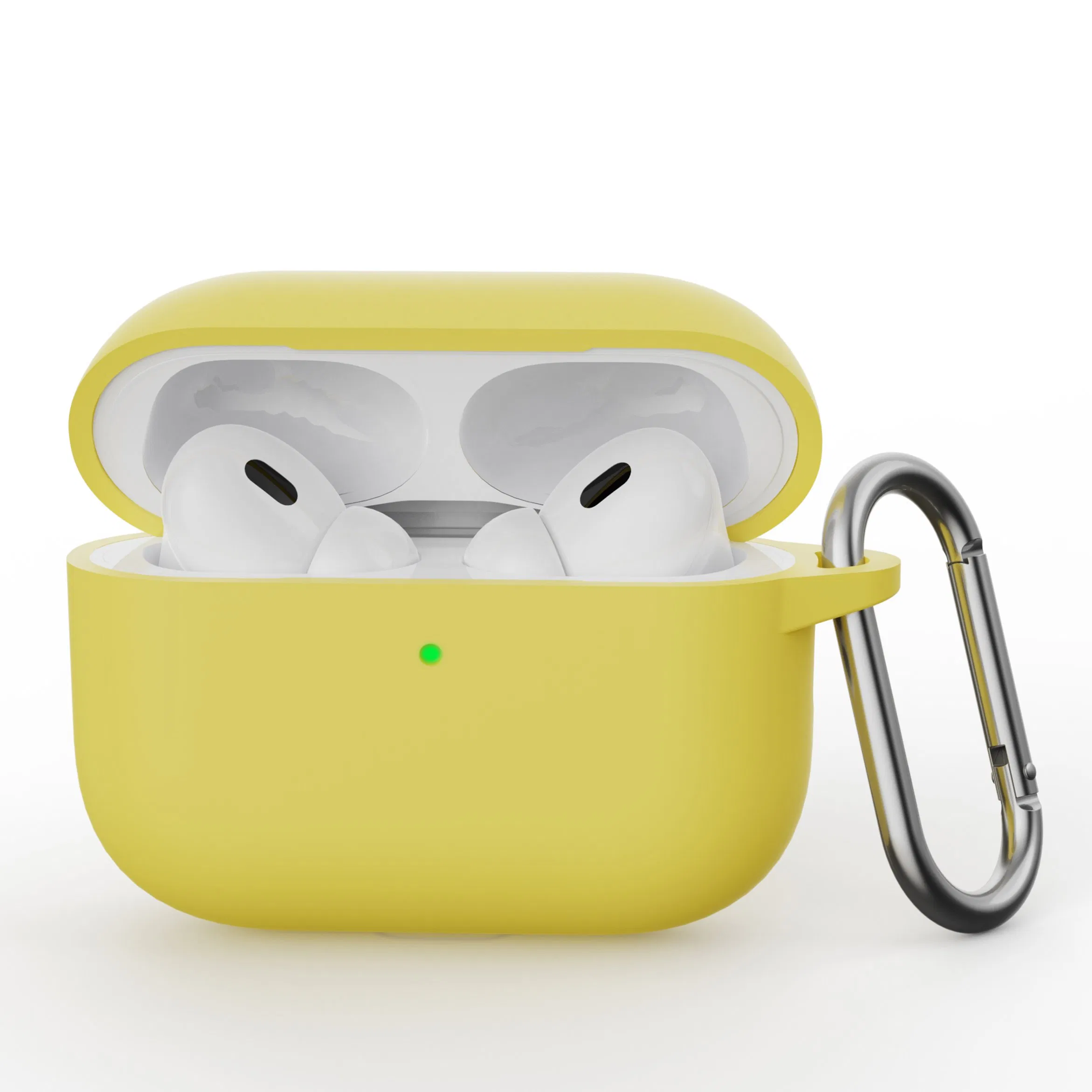 Чехол с крючком для AirPods PRO 3, силиконовый, защитный