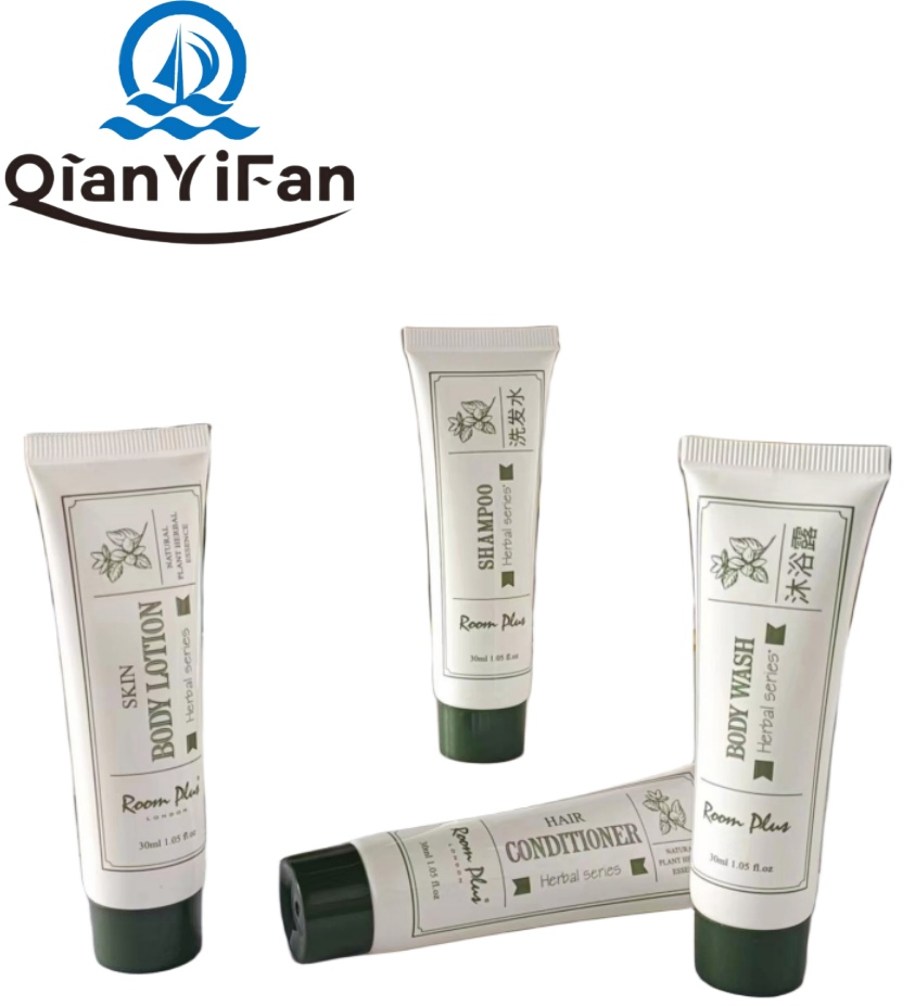 Natural Plant Herbal Extracts Hotel Soap & Toiletries Set 30ml Hotel Shampoo Conditioner Body Wash Lotion & Soap