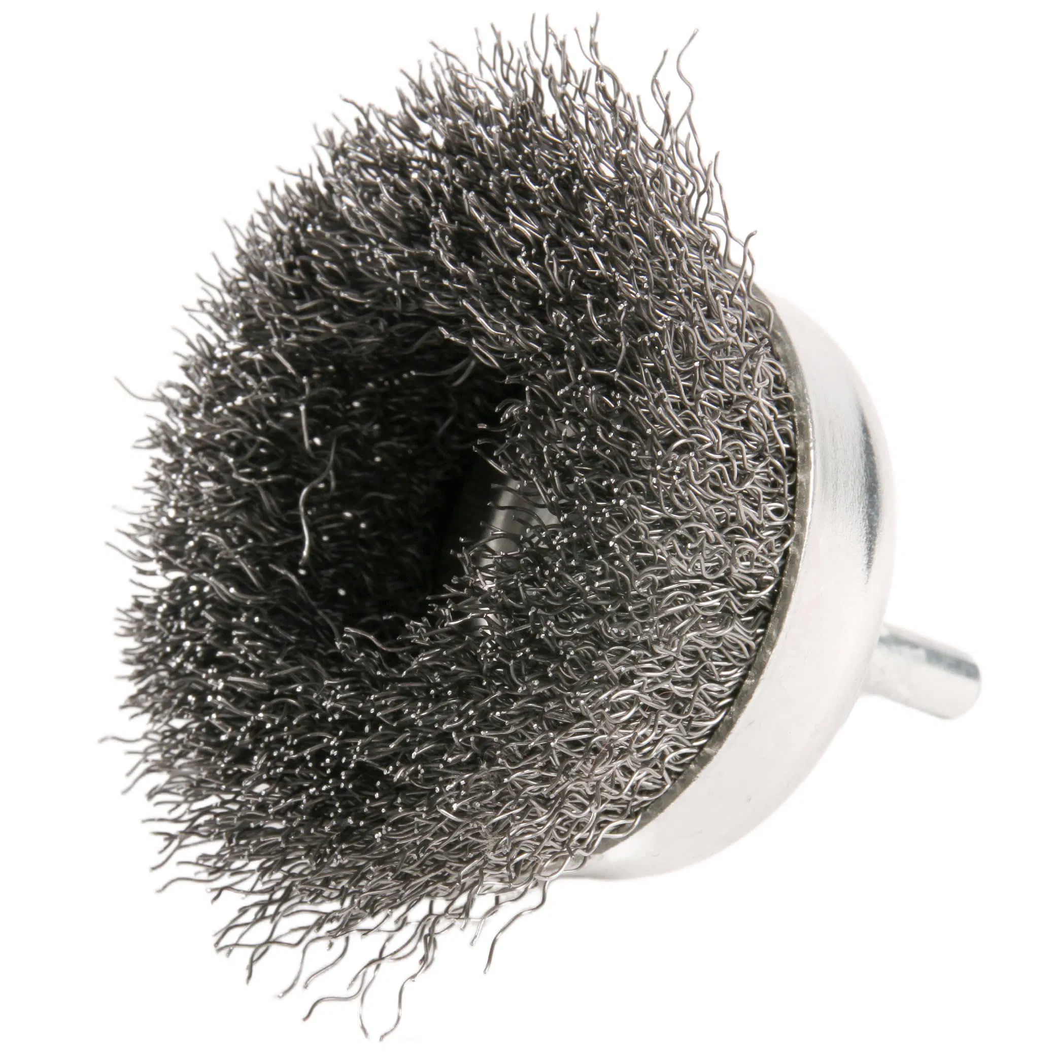 1 PCS Carbon Steel Shank Crimped Cup Brushes 014 Carbon Steel Wire