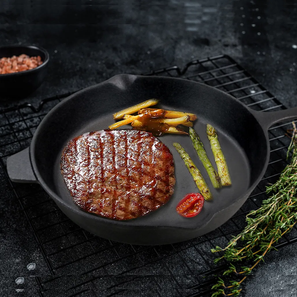 Factory Direct Non Stick Preseason Cast Iron Frypan Skillet Frying Pan