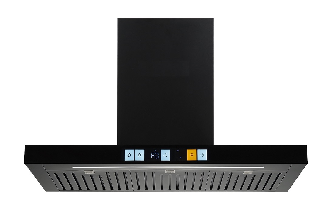 60cm 90cm Black Color Range Hood