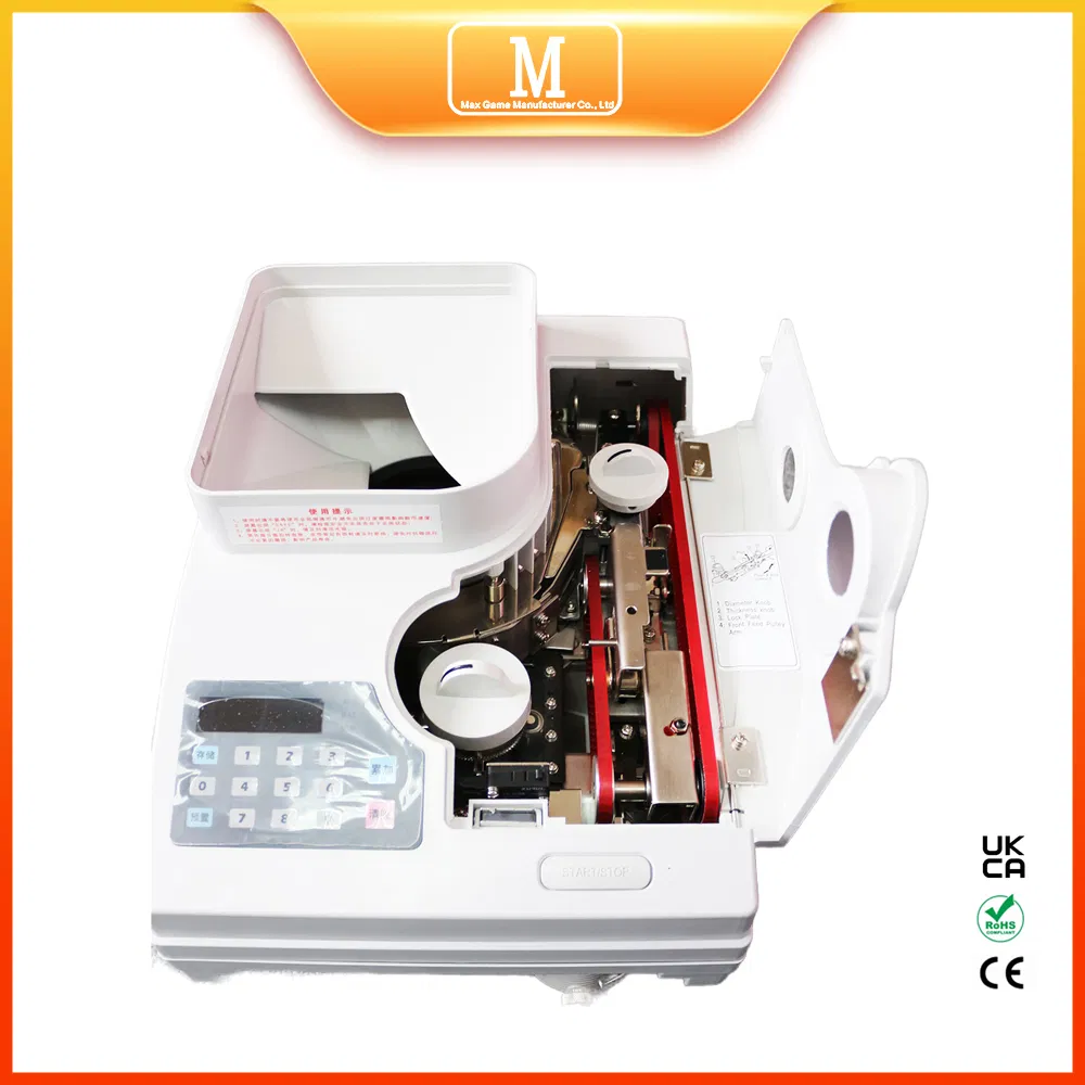 Game Center CE Approved Smart Coin Counting Machine for Coin Operated Games