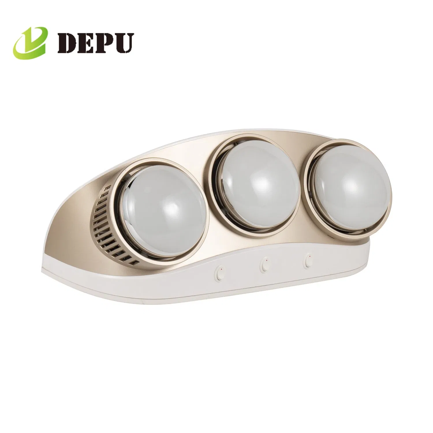 Three Bulb Safe Fast Heating Energy Saving Modern Bathroom Heater