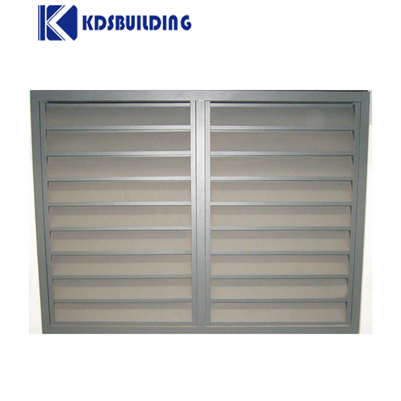 Outdoor Aluminum Fixed Louver Aluminium Metal Shutter Blind Window