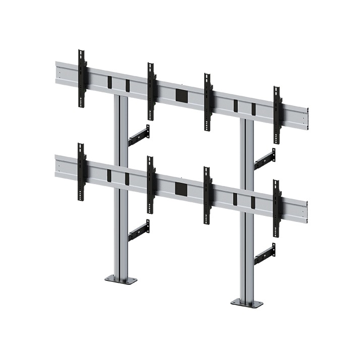 Напольная стойка для 4 мониторов 30-55 дюймов FW 2*2