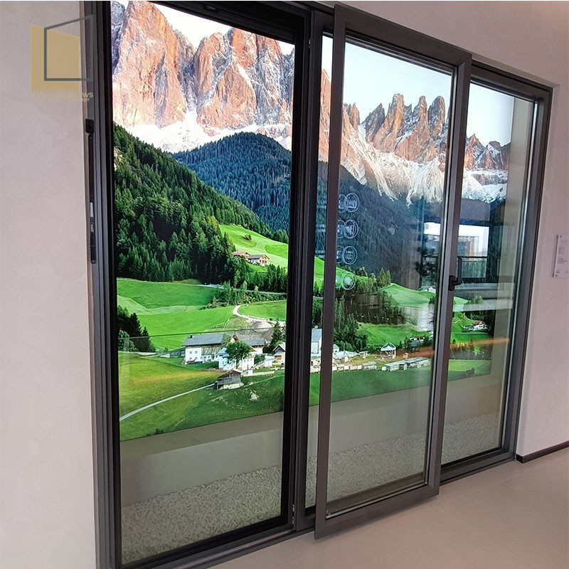 Narrow Frame Sliding Tilt Dual Mode Rain Safe Ventilation Drift Door