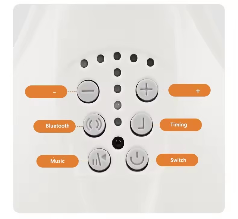 Rocking Chair Folding Multi-Purpose Crib Electric Cradle