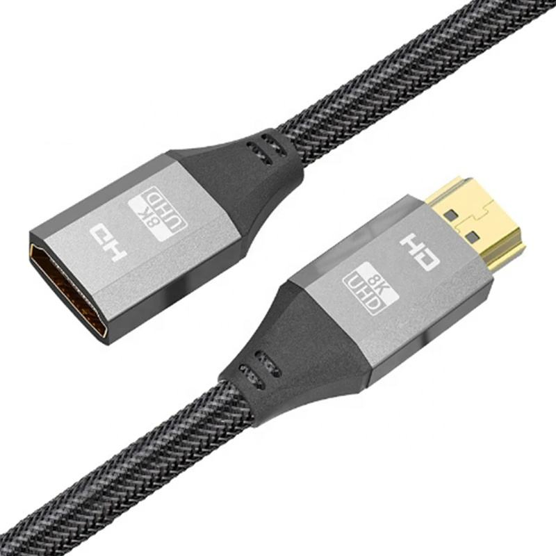 Customized High-Definition 4K, 8K, 60Hz, 120Hz, 144Hz, 2.1 Gold-Plated HDMI Cables, Video Cables 1m, 2m, 3m, 5m, 10m, 15m, 20m, 50m HDMI Cable