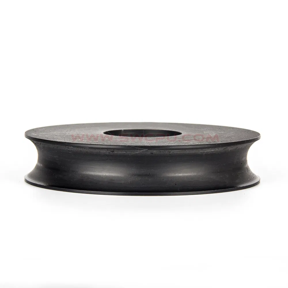 Custom Color Plastic Nylon Wheels by CNC Milling