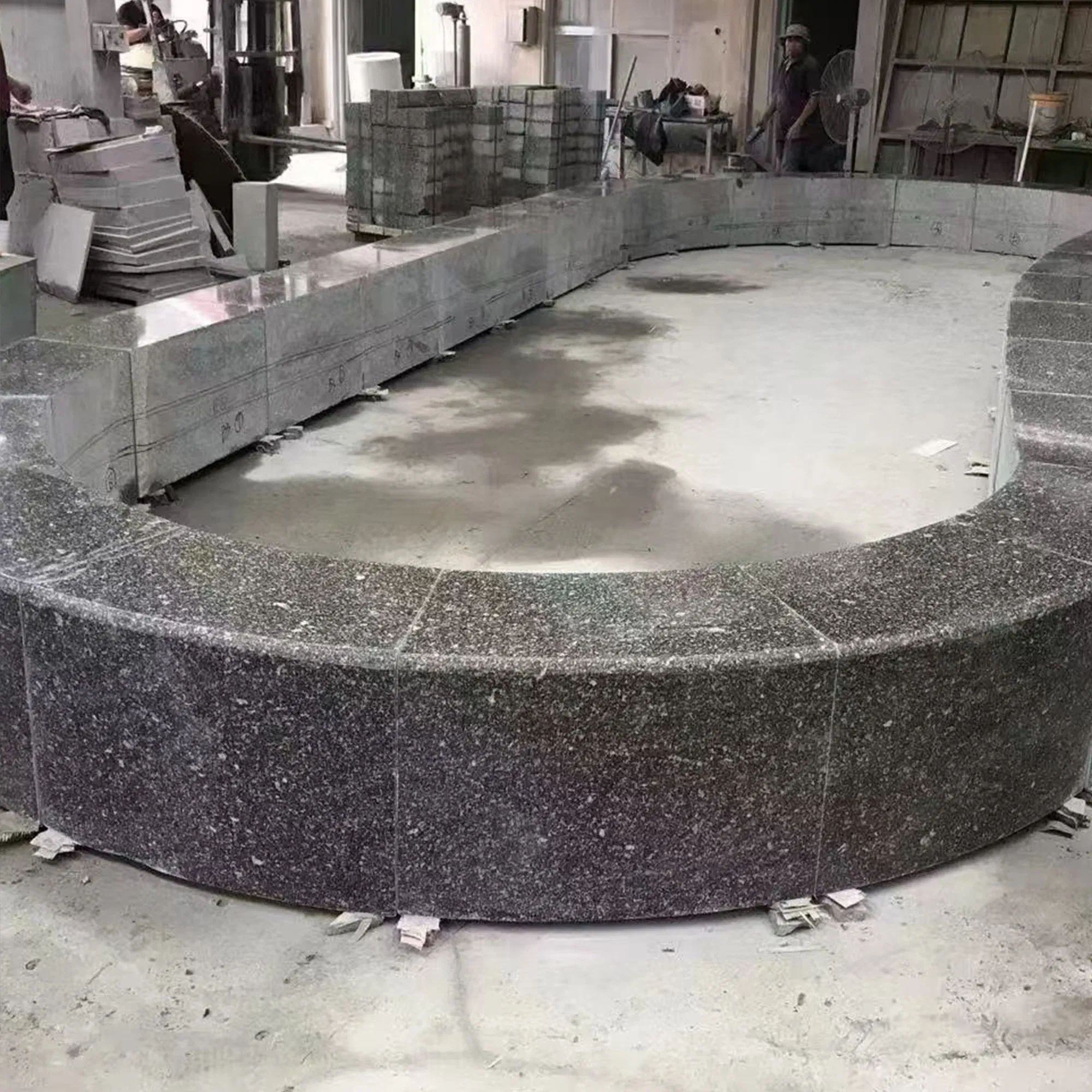 G633 Grey Granite Floor and Wall Tile for Sophisticated Kitchen Designs