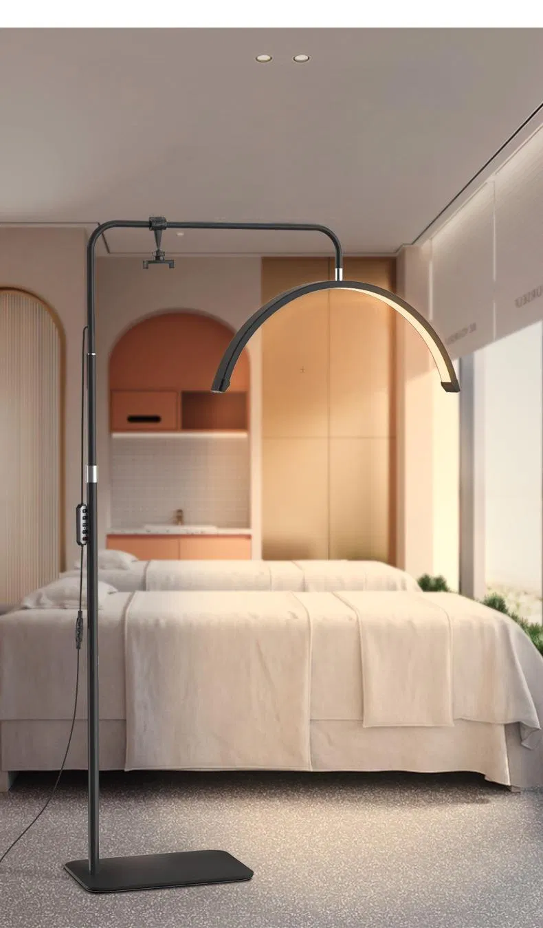 Portable Adjustable Half Moon Lamp for Nail and SPA Salon