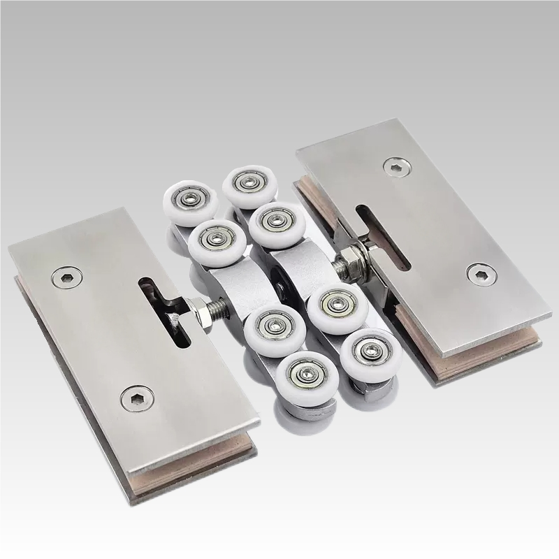 Sliding Door Hanging Wheel Glass Door Clamp Accessories
