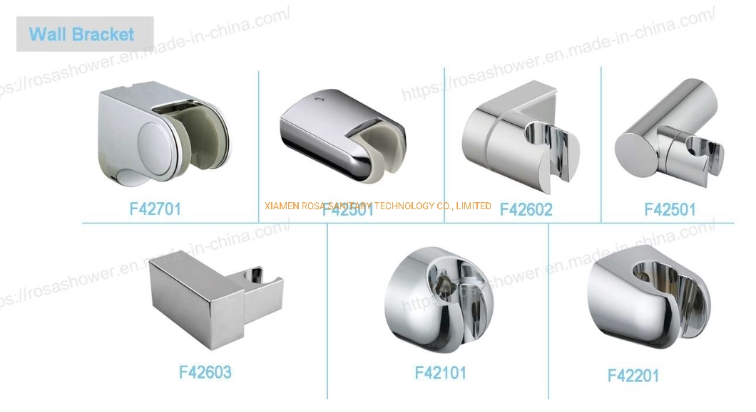 3 Positions Economic Shower Wall Bracket, Bathroom Accessories with High Quality Cass 4h