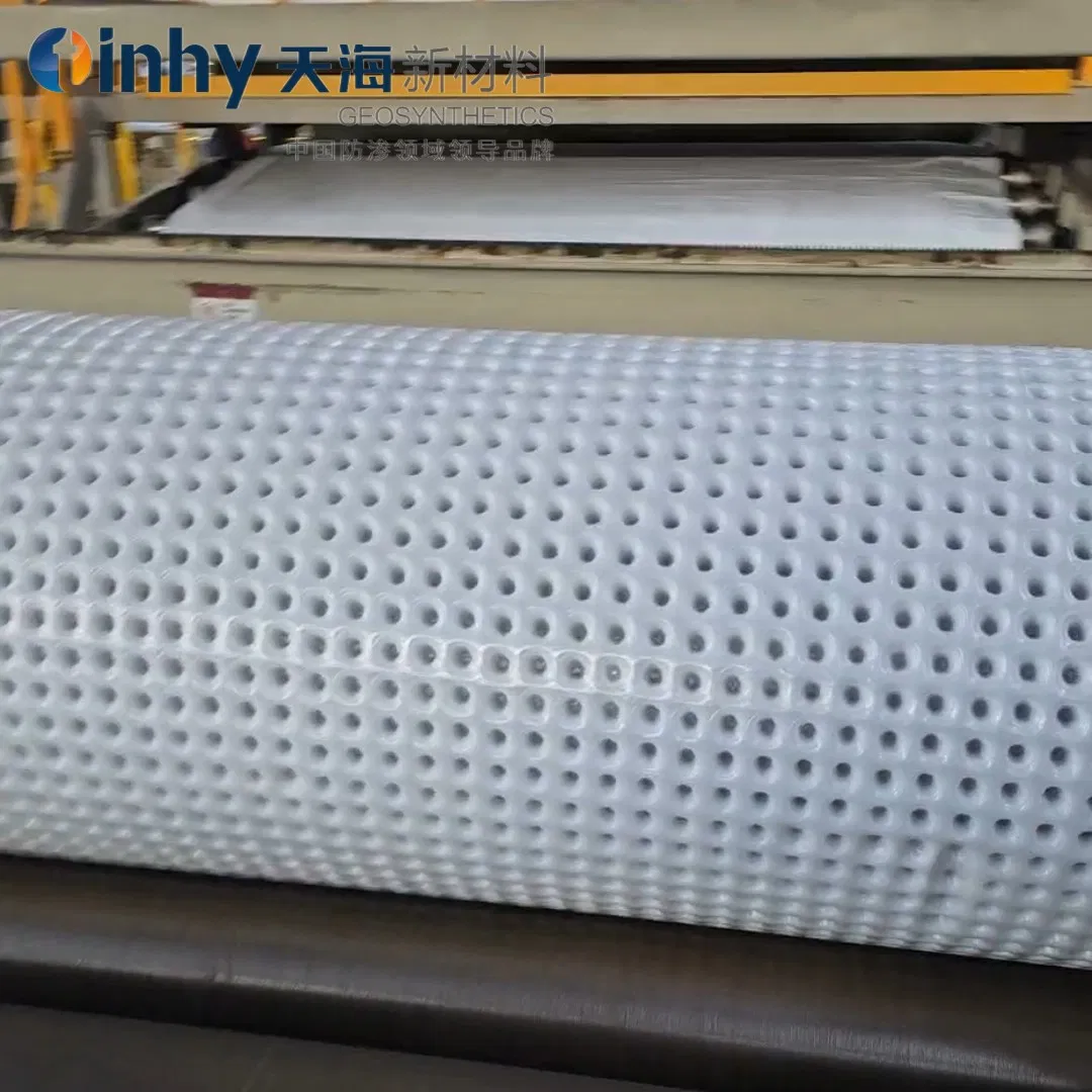 100% Vrigin Material 0.8mm 1mm HDPE Dimple Board