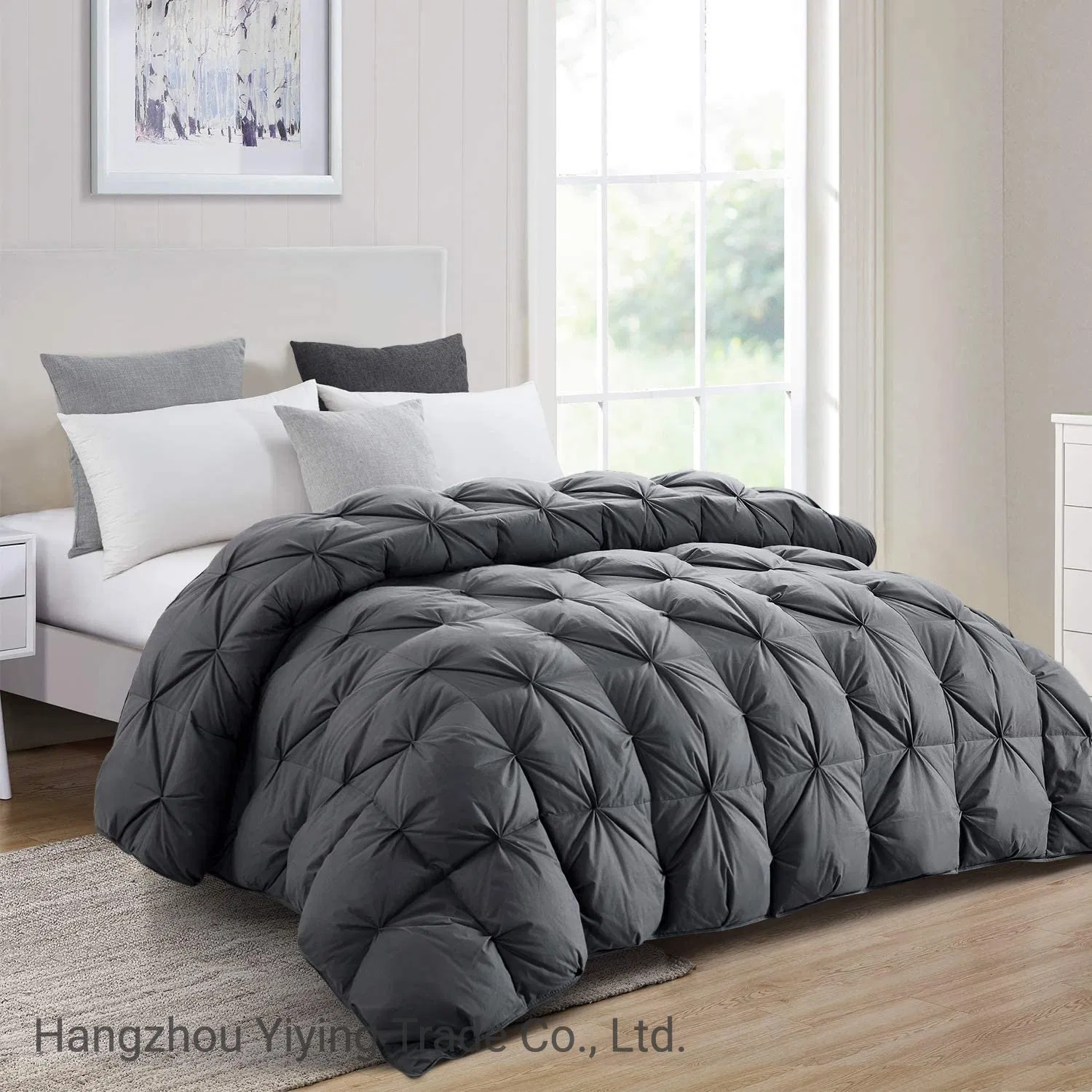 All Season King Size Comforters Pinch Pleat Comforters