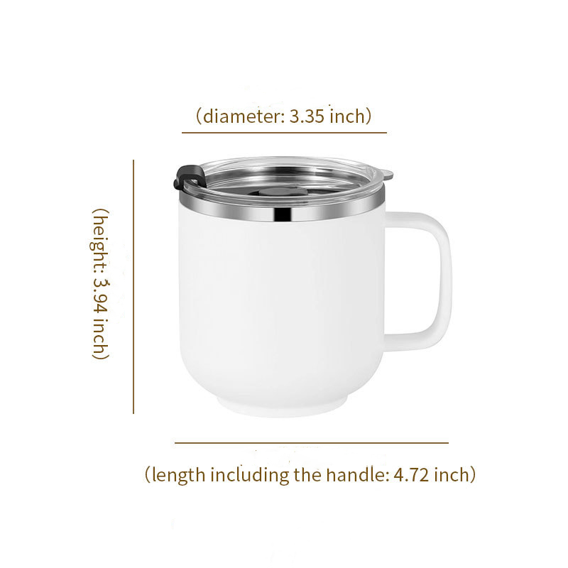 High Quality Pure Color Stainless Steel Coffee Cup