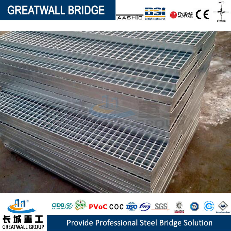 Metal Building Materials Steel Grating Sidewalk Platform Non-Slip