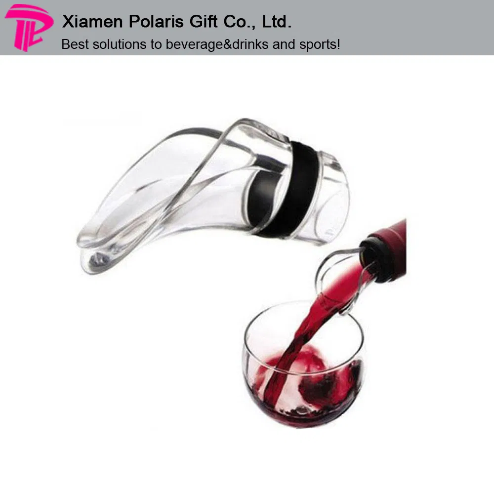 Fashion Acrylic Barware Red Wine Pourers as Promotion Gift
