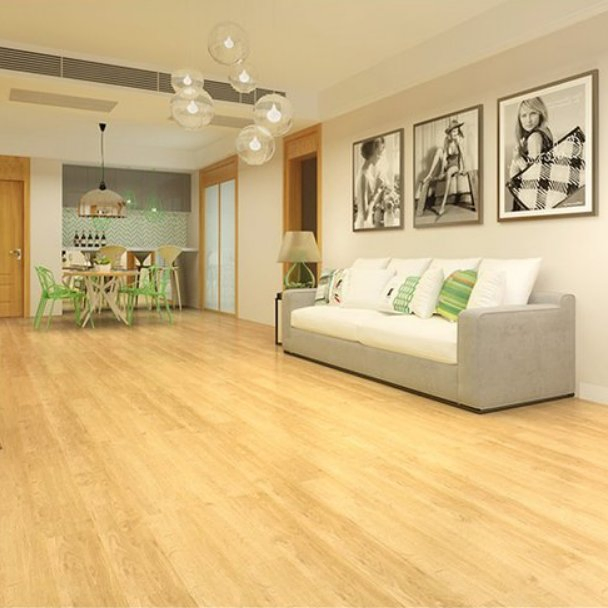 MGO Flooring, Mineral Core Flooring, Painted V Groove, Eir Emboss Wood Texture Flooring