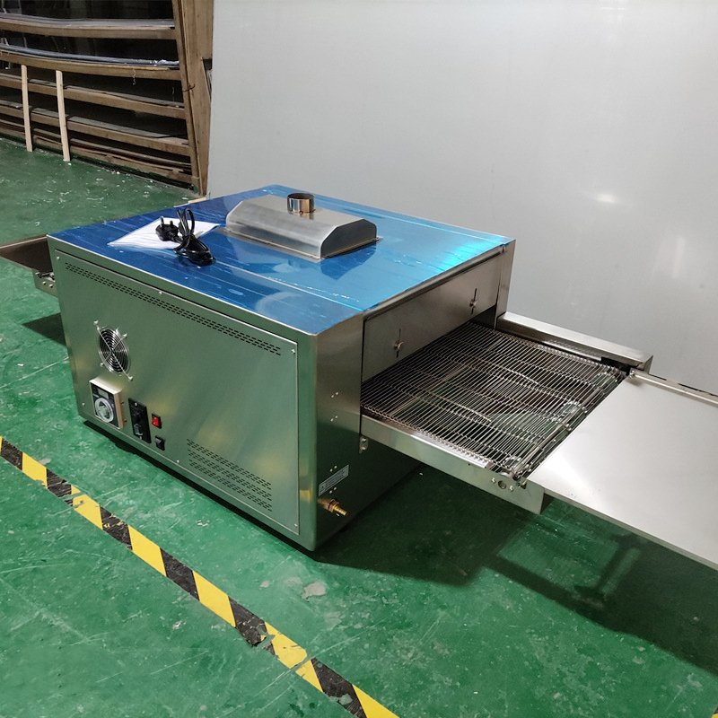 Professional Electric Stainless Steel Fast Flatbread Pizza Oven Conveyor Baking Oven Machine