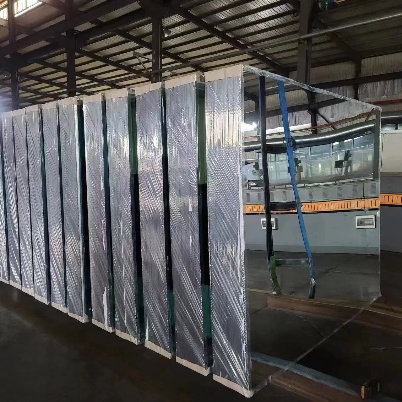 2mm 3mm 4mm 5mm 6mm Double Coated Copper Free Clear Silver Mirror Glass for Bathroom