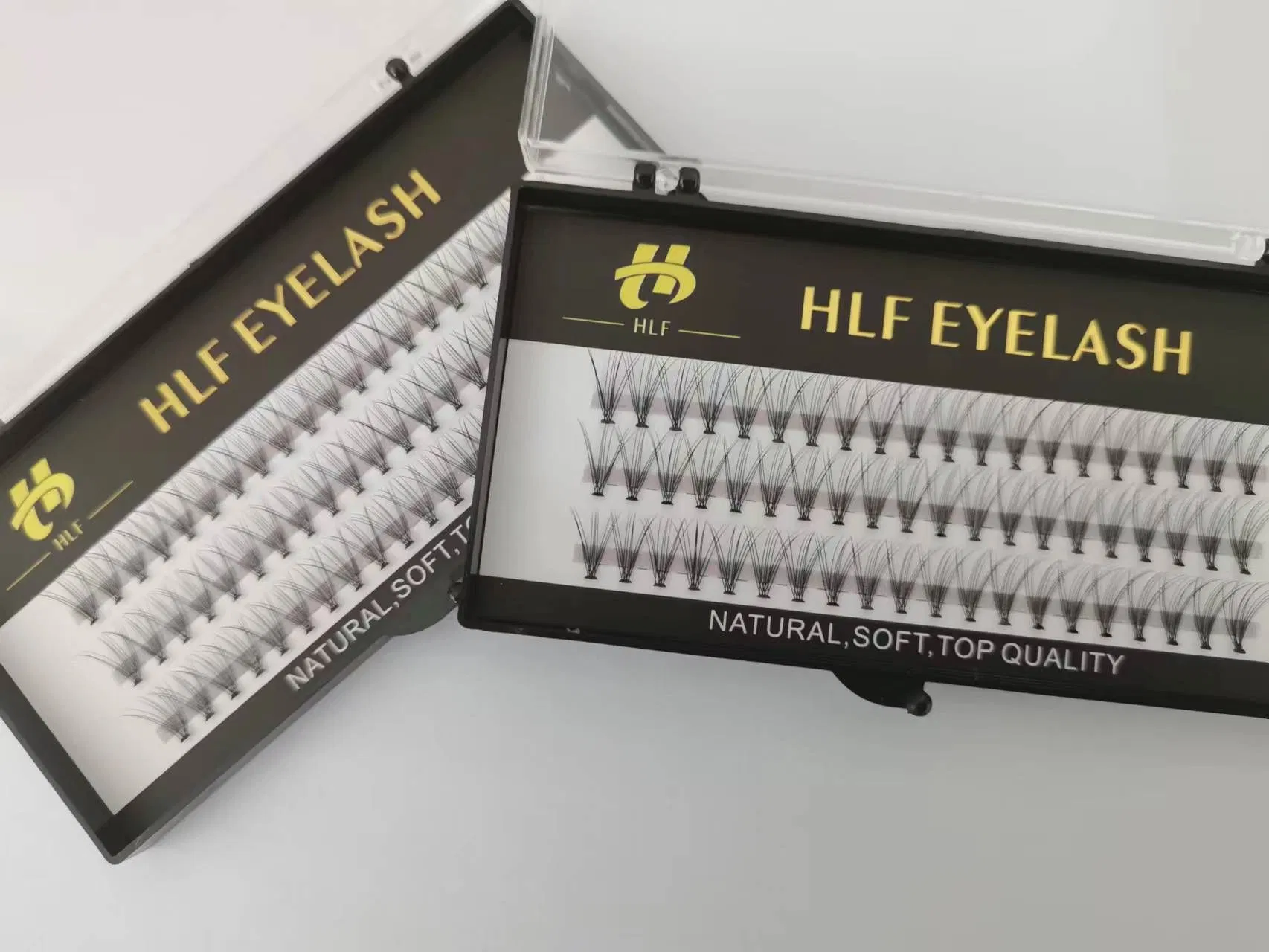Eyelash 10d 0.07 0.10mm Heat Bonded Premade Volume Fan Lashes Faux Mink Silk Eyelashes Extensions