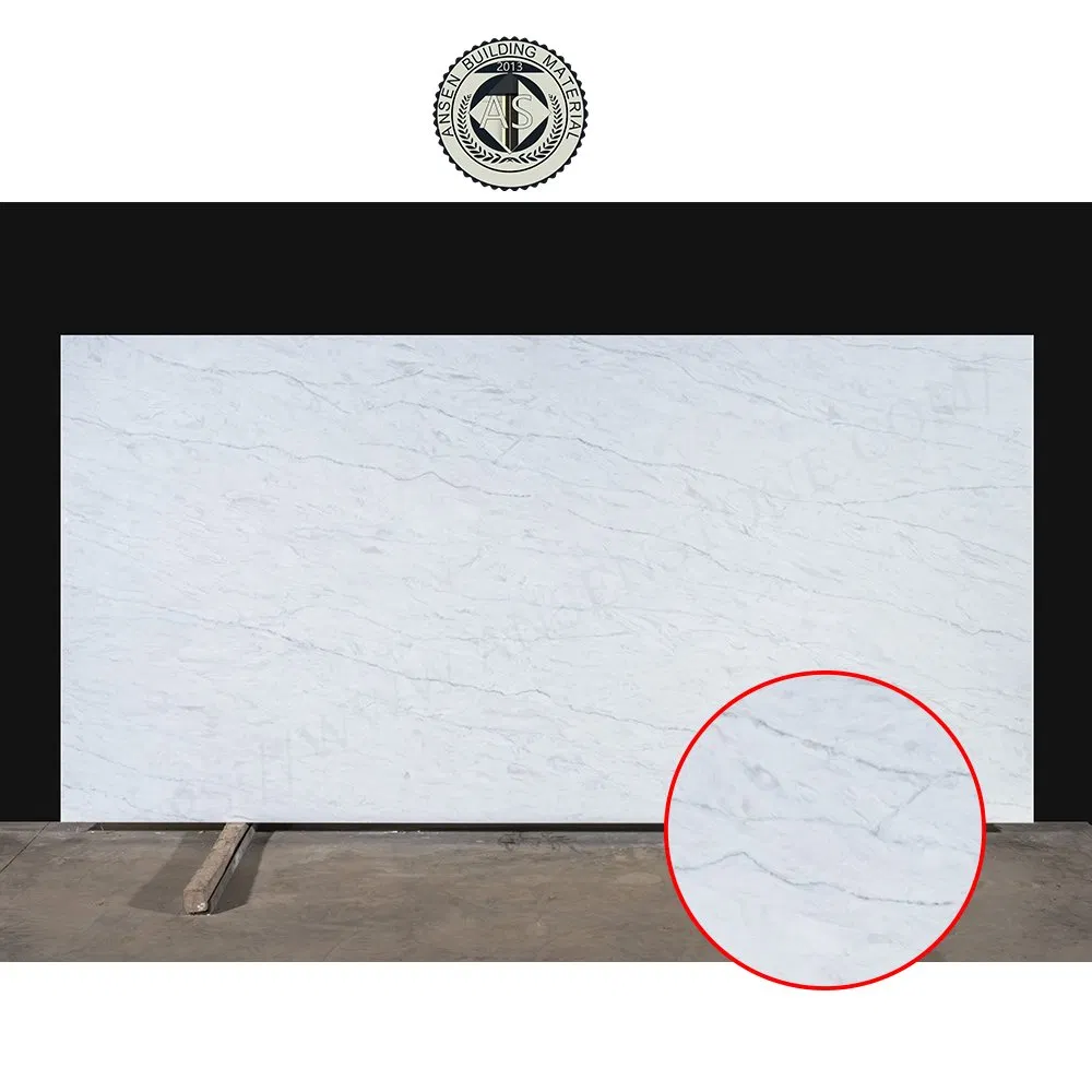 20mm Thick Quartz Engineered Stone Artificial Calacatta Quartz Slab Price for Kitchen Top Vanity Top Kitchen Project