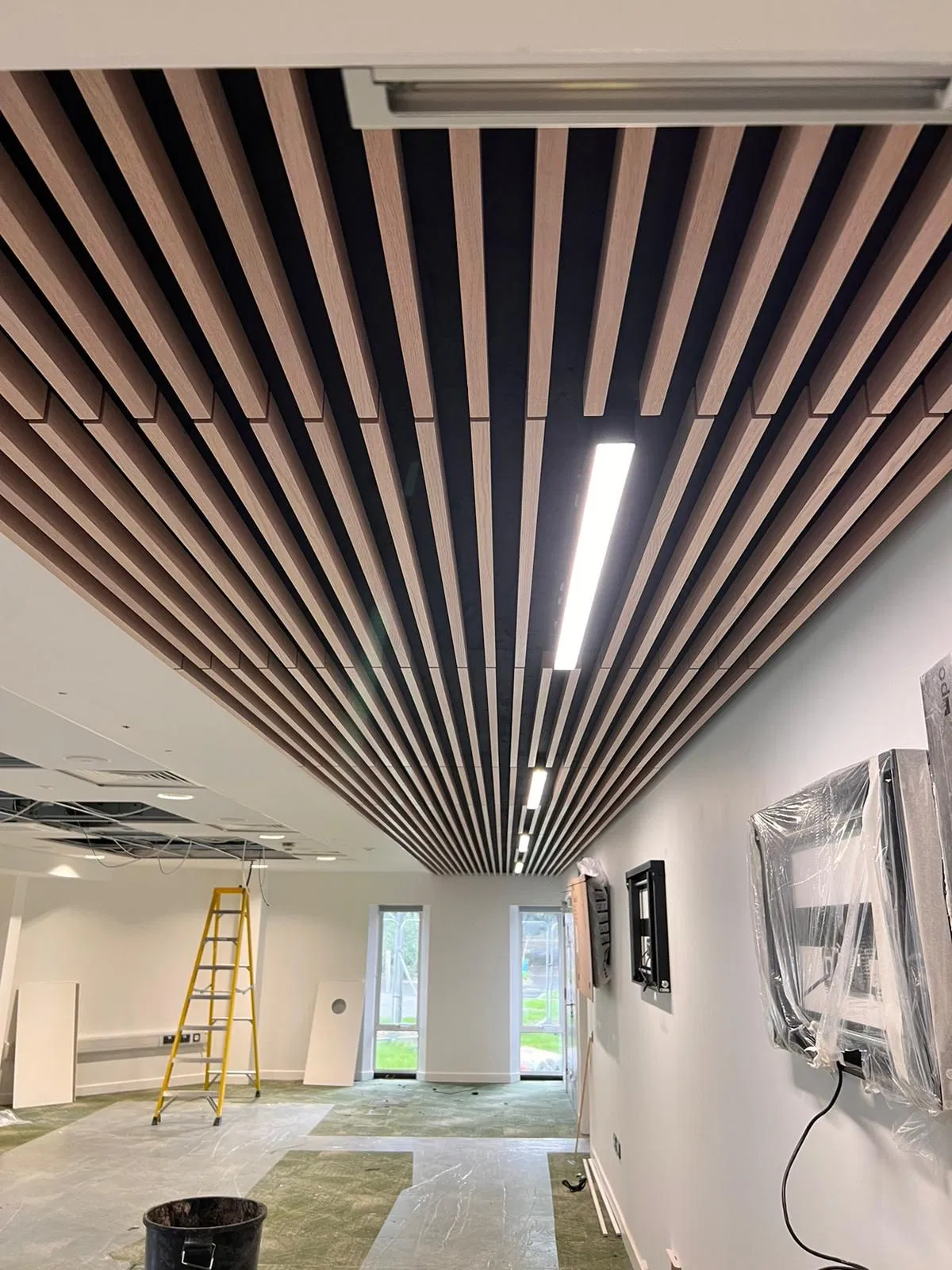 Aluminum Strip Ceiling for Train Station